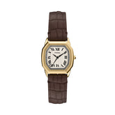 Fossil HARLOW Damenuhr Gold Creme Braun Leder 27 mm Quarz - ES5426